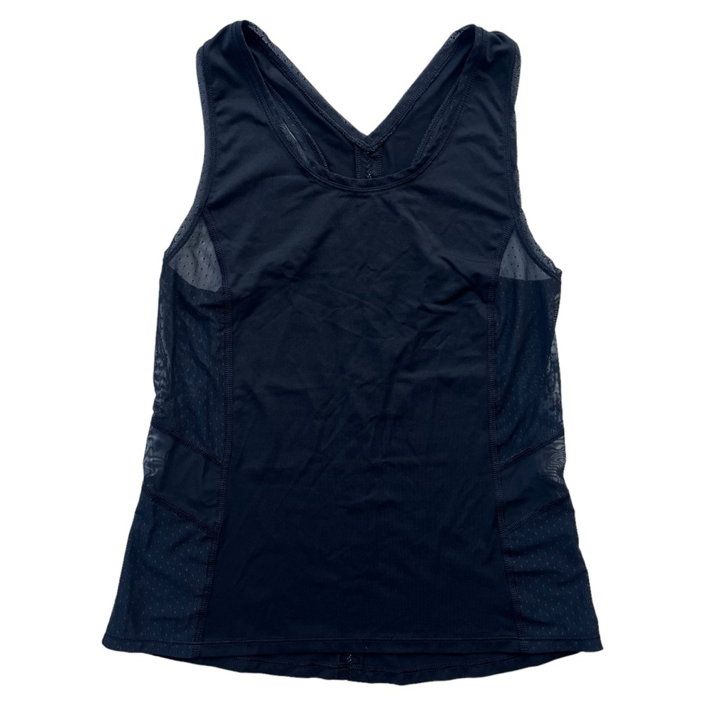 Lululemon Women’s Size Small Black Mesh Sides Embodiment Racerback Athletic Tank